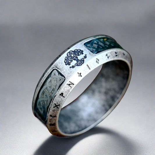 Yggdrasil Rune Ring