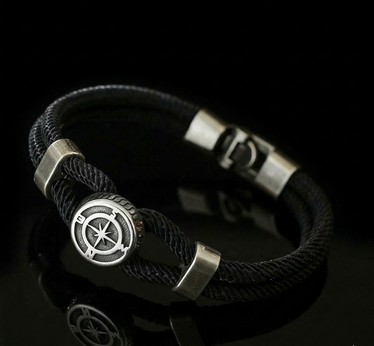 Viking Nautical Compass Bracelet