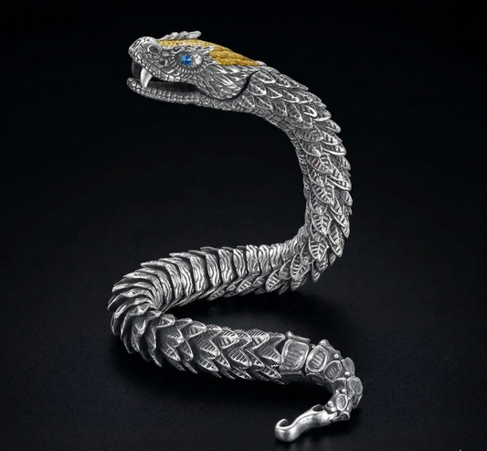 JÖRMUNGANDR – World Serpent Viking Steel Bracelet