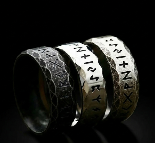 Viking Steel Odin Ring