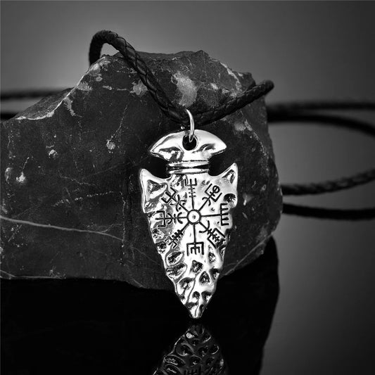 Viking Vegvisir Odin Necklace
