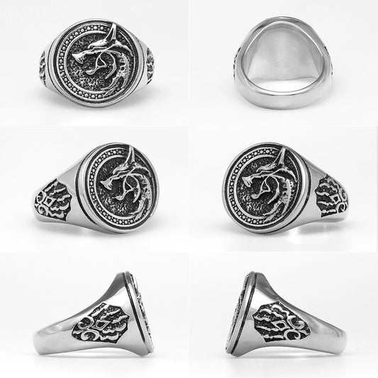 Viking Wolf Paw Ring