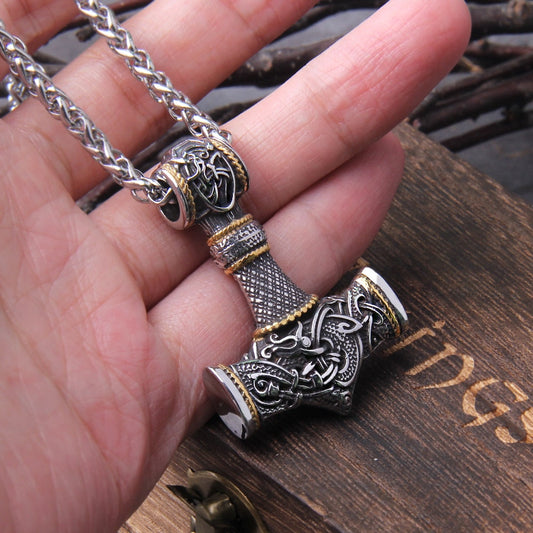 Sky Splitter Mjolnir Necklace