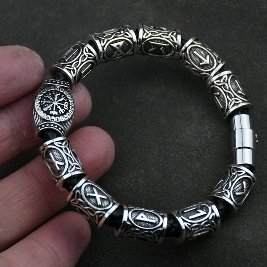 Viking Vegvisir Runic Bracelet