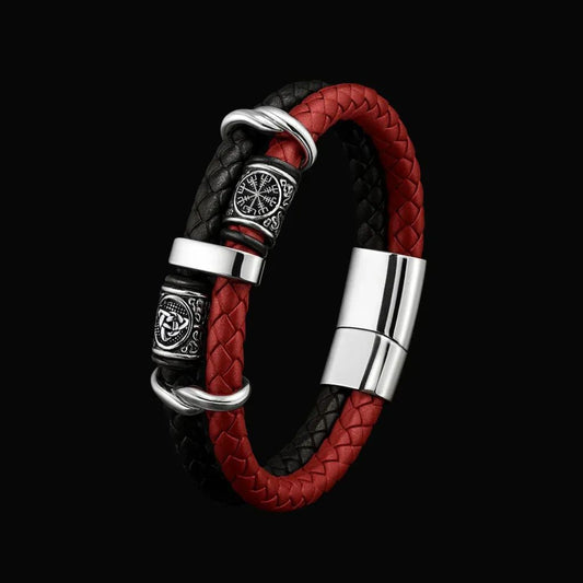Viking Bracelet Genuine Leather