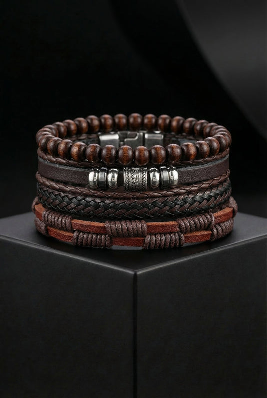 Ran's Embrace Leather Bracelet