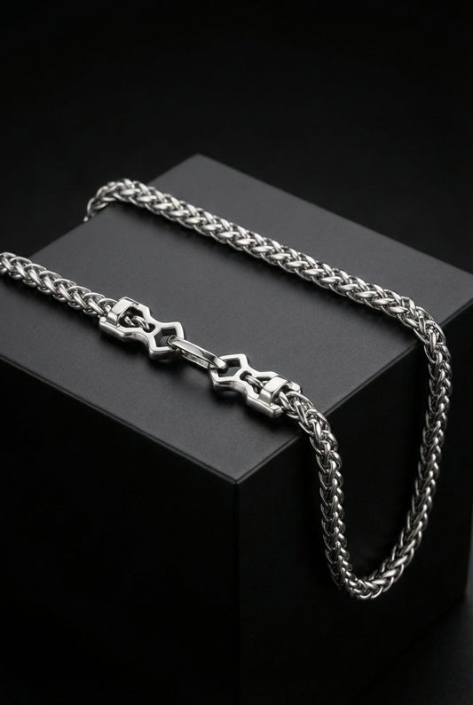 The Eternal Coil - Stainless Steel Necklace