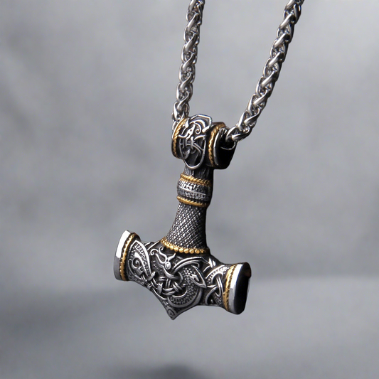 Sky Splitter Mjolnir Necklace