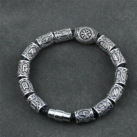Viking Vegvisir Runic Bracelet