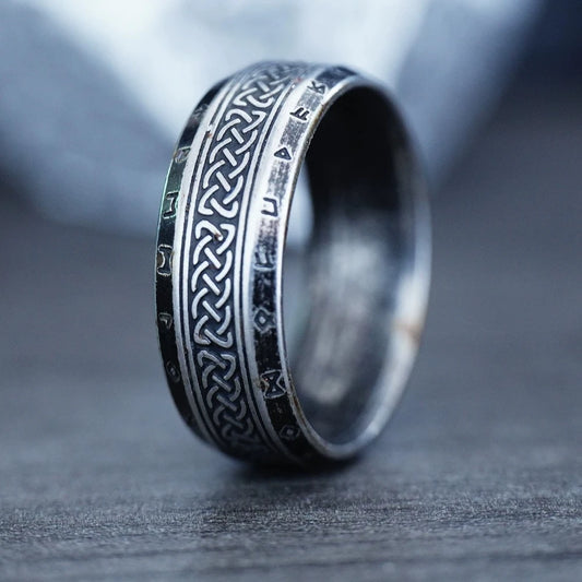 Viking Odin Rune Ring