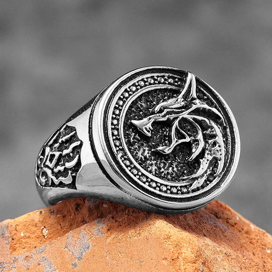 Viking Wolf Paw Ring