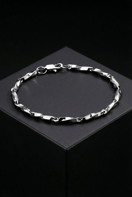 Loyalty To The King - Men's Stainless Steel Chain Bracelet
