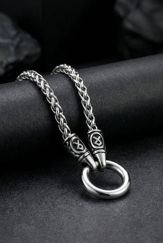 Ring Of Honor - Stainless Steel Nordic Pendant