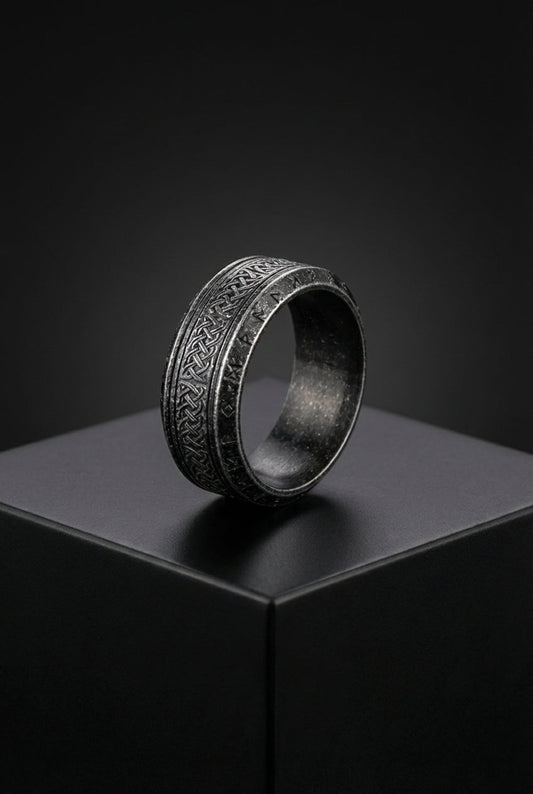 Secrets Of The Urd - Stainless Steel Ring