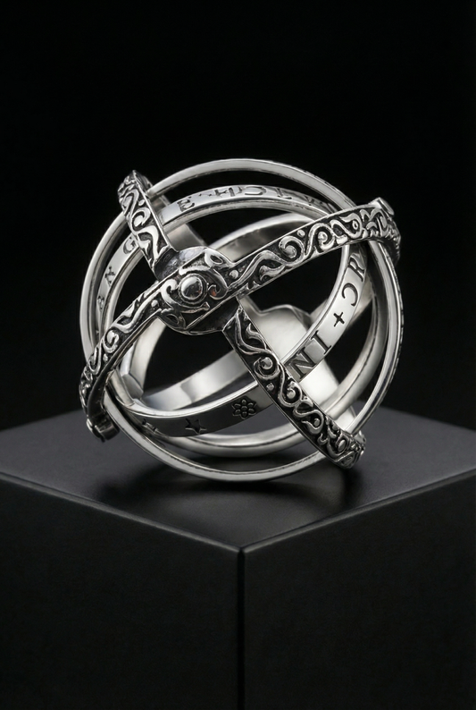 Asgardian Timestream  - Ball-Shaped Universe Ring Jewelry