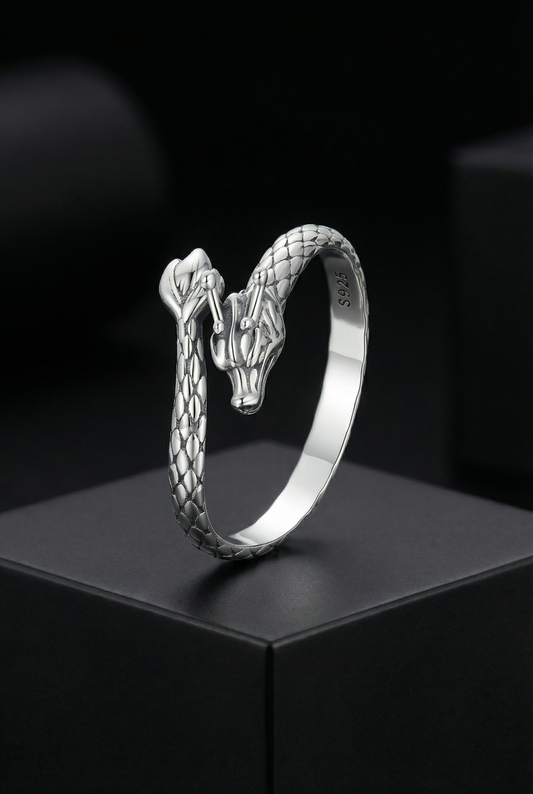 Jorm’s Memory – S925 Sterling Silver Adjustable Ring